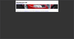 Desktop Screenshot of drivinglive.com